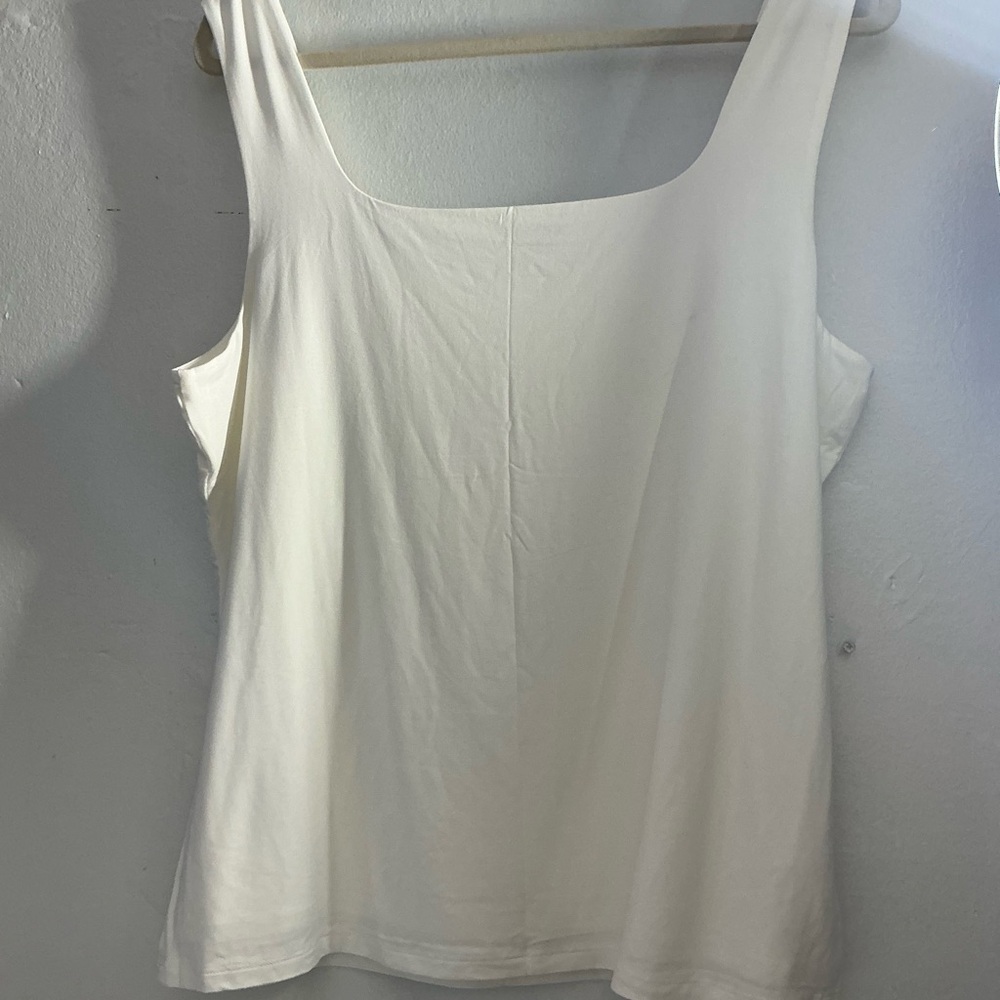 Ann Taylor white Crewneck Tee size XL - Picture 6 of 16